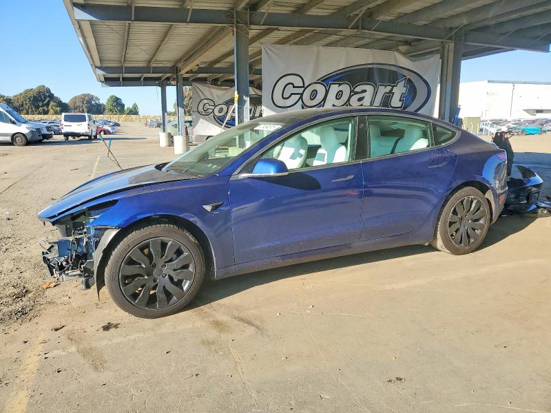 TESLA MODEL 3 2020 with VIN 5YJ3E1EA9LF606778 - Photo from auction