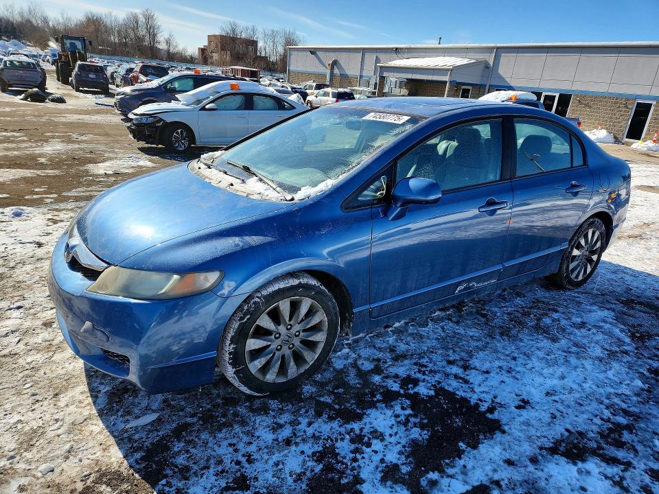HONDA CIVIC EX 2011 con VIN 19XFA1F84BE040117 - Foto de la subasta