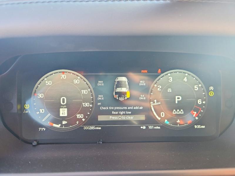 Photo 9 from auction – 2025 LAND ROVER DEFENDER 9 with VIN SALEJ6EX8S2406586