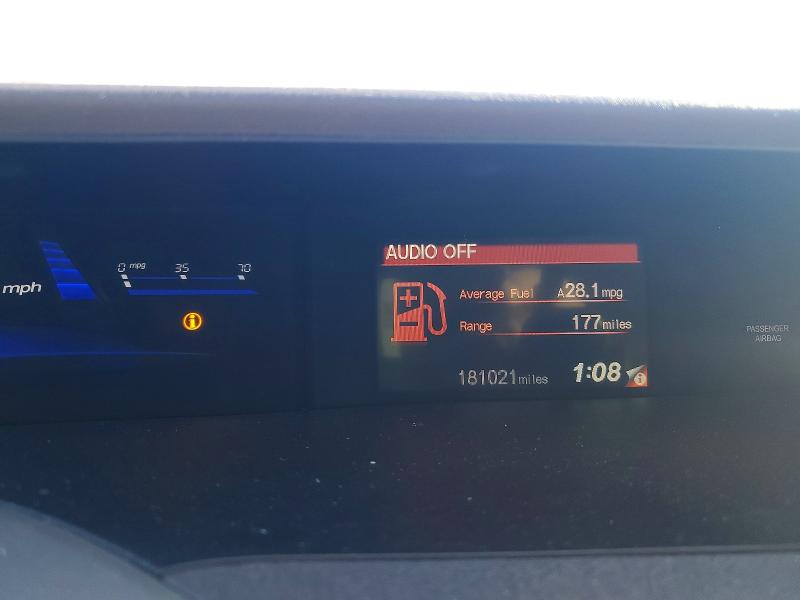 Photo 9 from auction – 2012 HONDA CIVIC LX with VIN 19XFB2F56CE353910