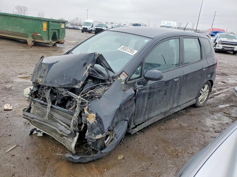 HONDA FIT 2008 with VIN JHMGD37648S071585 - Photo from auction