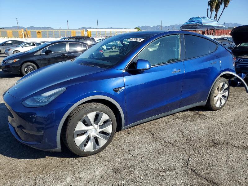 TESLA MODEL Y 2020 with VIN 5YJYGDEE0LF015100 - Photo from auction