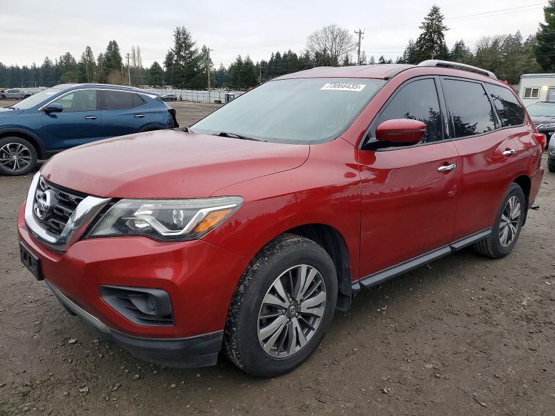 NISSAN PATHFINDER 2017 with VIN 5N1DR2MM9HC633263 - Photo from auction