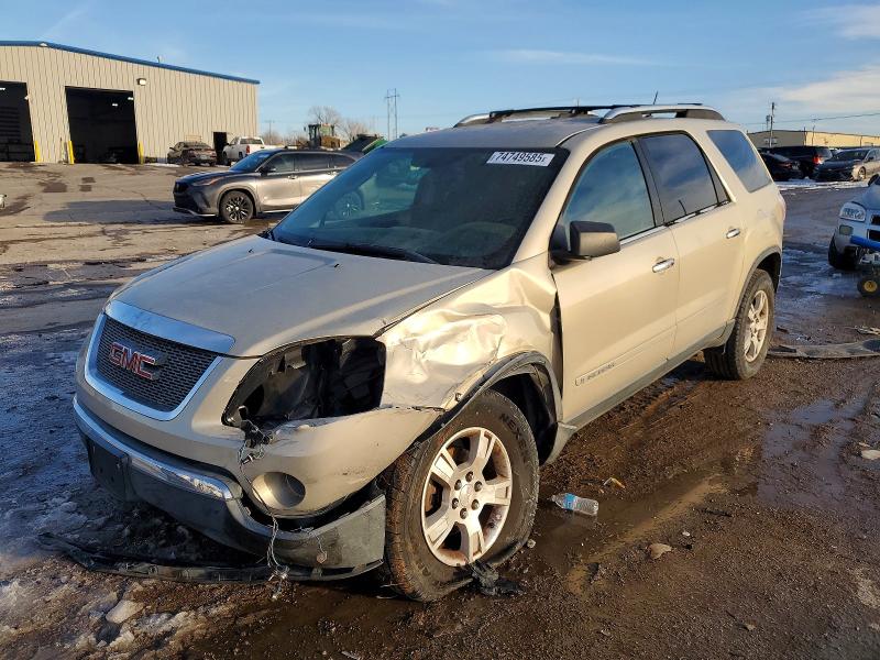 GMC ACADIA 2008 with VIN 1GKER13798J257646 - Photo from auction