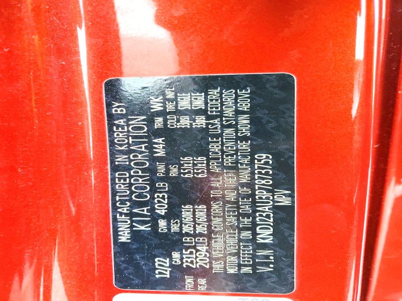 Photo 14 from auction – 2023 KIA SOUL with VIN KNDJ23AU3P7873759