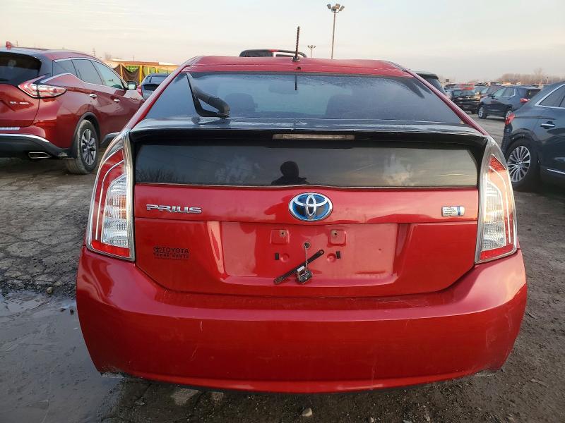 Photo 6 from auction – 2013 TOYOTA PRIUS with VIN JTDKN3DU7D0353737