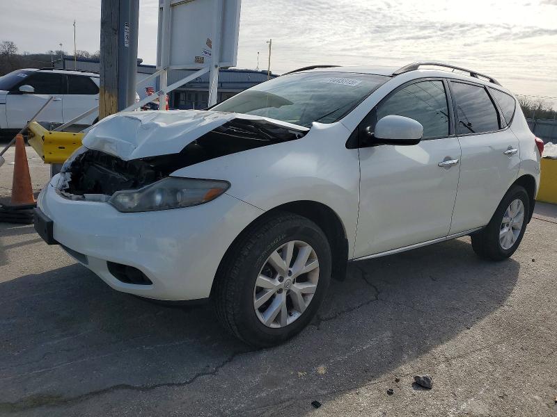 NISSAN MURANO S 2014 with VIN JN8AZ1MW9EW509558 - Photo from auction