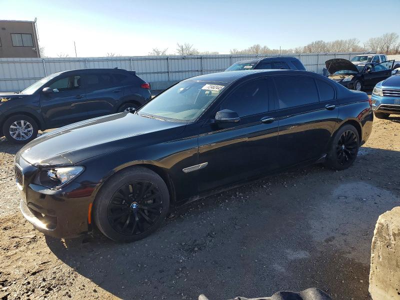 BMW 750 LI 2013 with VIN WBAYE8C59DD131949 - Photo from auction