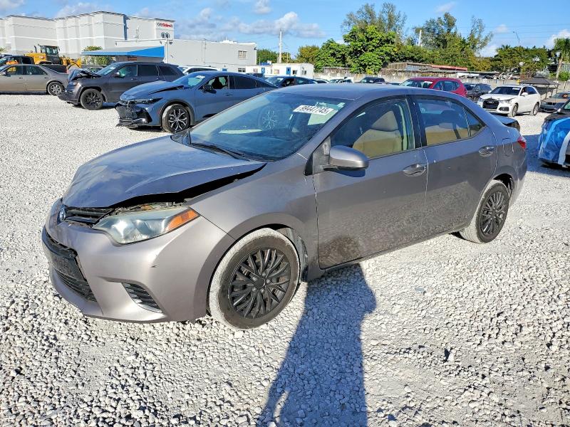 TOYOTA COROLLA L 2015 with VIN 2T1BURHE7FC293783 - Photo from auction