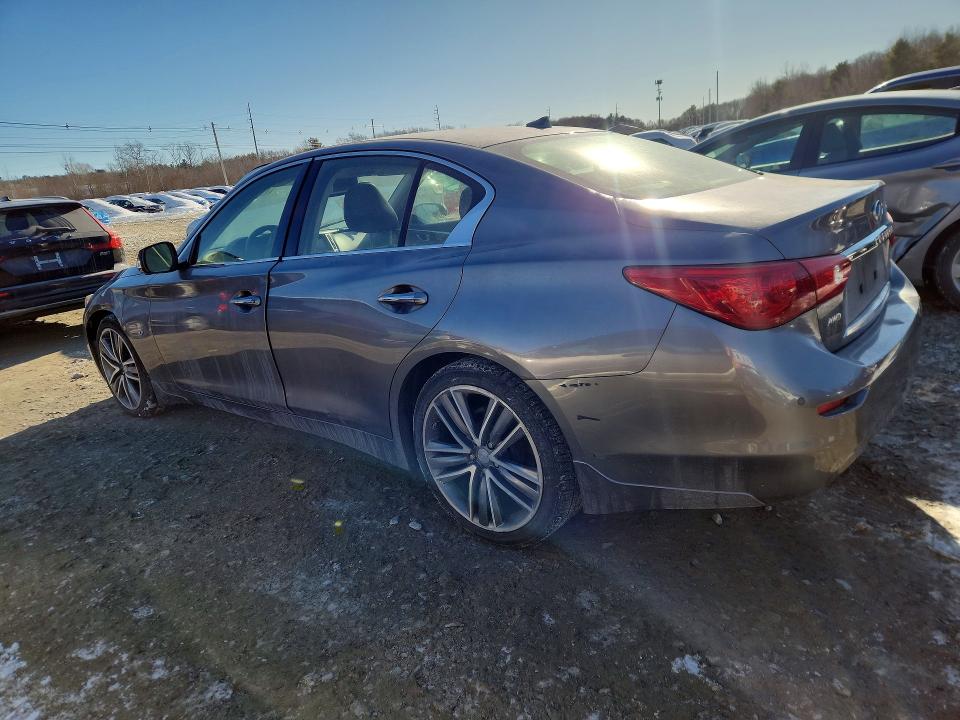 Photo 2 from auction – 2014 INFINITI Q50 BASE with VIN JN1BV7AR8EM695895