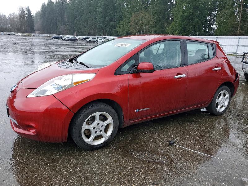 NISSAN LEAF S 2015 with VIN 1N4AZ0CP8FC302393 - Photo from auction