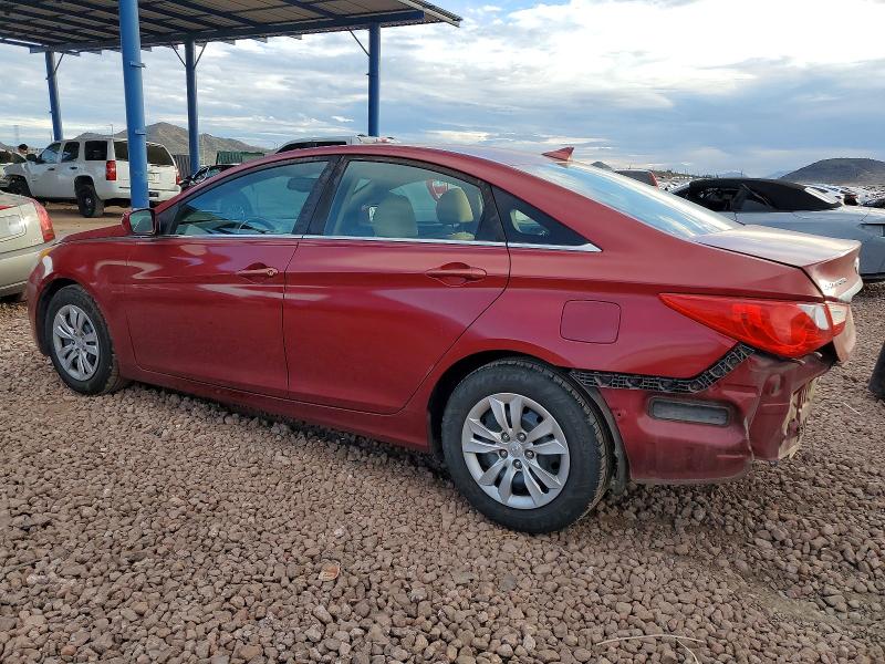 Photo 2 from auction – 2012 HYUNDAI SONATA GLS with VIN 5NPEB4AC6CH396314