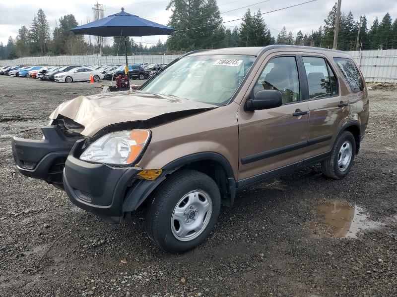 HONDA CR-V LX 2003 with VIN JHLRD78413C046437 - Photo from auction