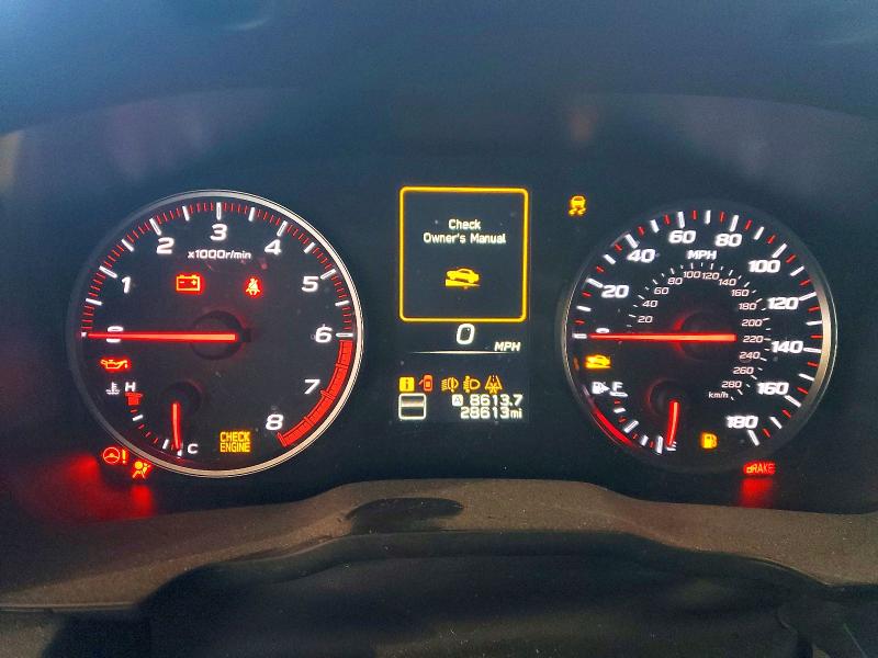 Photo 9 from auction – 2023 SUBARU WRX PREMIU with VIN JF1VBAF66P9800007