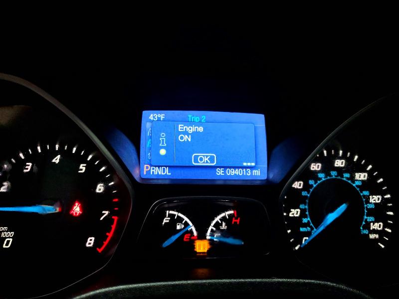 Photo 9 from auction – 2014 FORD FOCUS SE with VIN 1FADP3F20EL136650