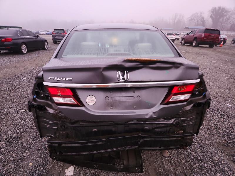 Photo 6 from auction – 2013 HONDA CIVIC with VIN 19XFB2F51DE262559