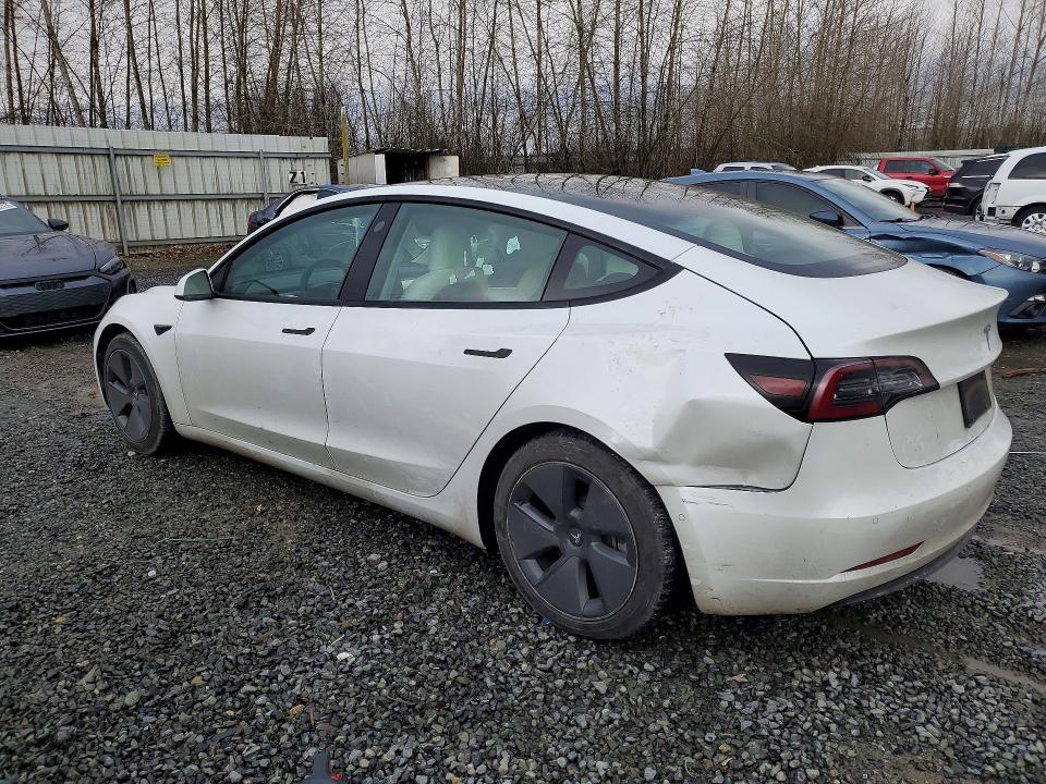 Photo 2 from auction – 2021 TESLA MODEL 3 with VIN 5YJ3E1EA6MF908644