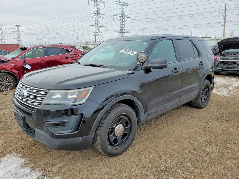 FORD EXPLORER P 2017 with VIN 1FM5K8AR1HGC86113 - Photo from auction