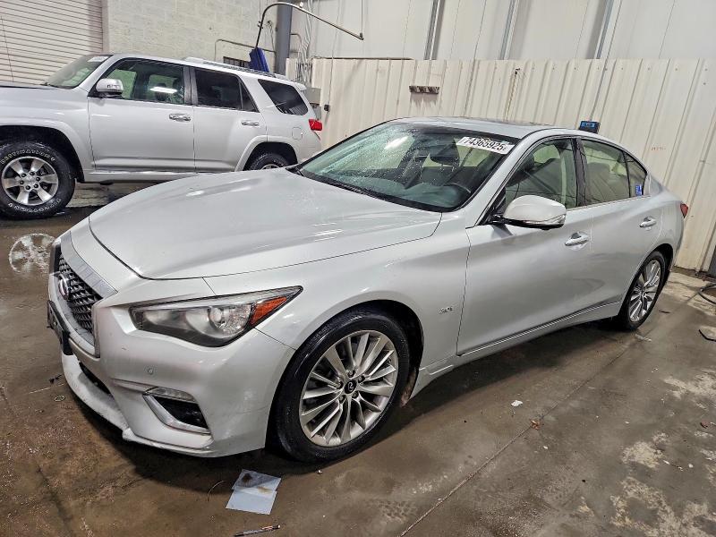 Photo 1 from auction – 2018 INFINITI Q50 LUXE with VIN JN1EV7AR4JM443746
