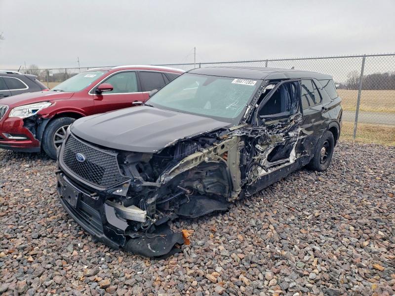 FORD EXPLORER P 2020 with VIN 1FM5K8AB8LGD01184 - Photo from auction