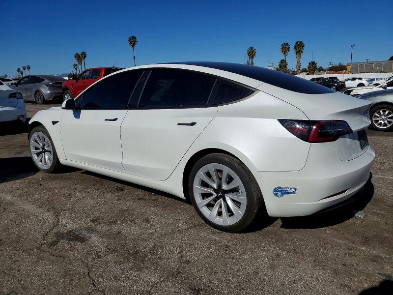 Photo 2 from auction – 2021 TESLA MODEL 3 with VIN 5YJ3E1EA2MF996107