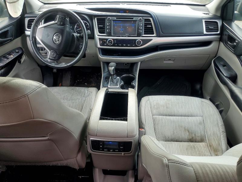 Photo 8 from auction – 2016 TOYOTA HIGHLANDER with VIN 5TDZKRFH8GS133678