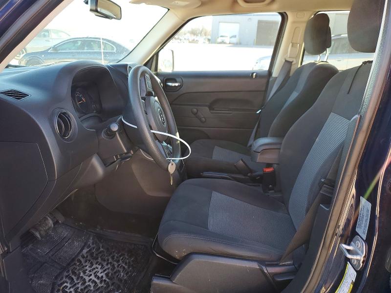 Photo 7 from auction – 2017 JEEP PATRIOT SP with VIN 1C4NJPBB9HD103609
