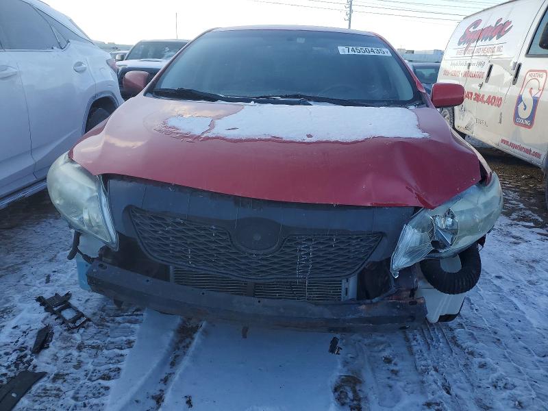 Photo 5 from auction – 2009 TOYOTA COROLLA BA with VIN 1NXBU40E69Z133749