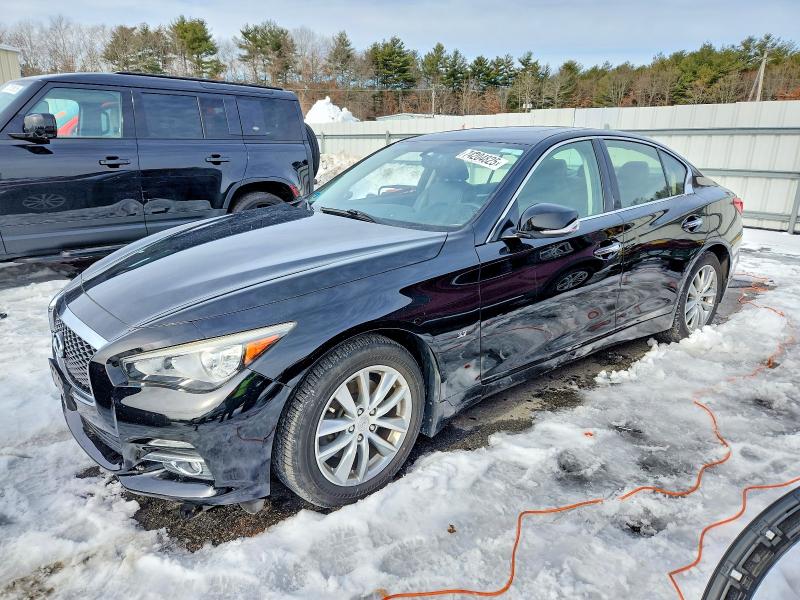 INFINITI Q50 BASE 2015 with VIN JN1BV7AR4FM417092 - Photo from auction