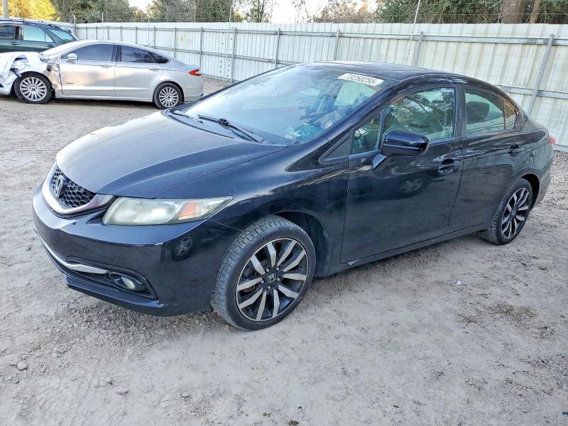 Photo 1 from auction – 2014 HONDA CIVIC EXL with VIN 2HGFB2F97EH555859