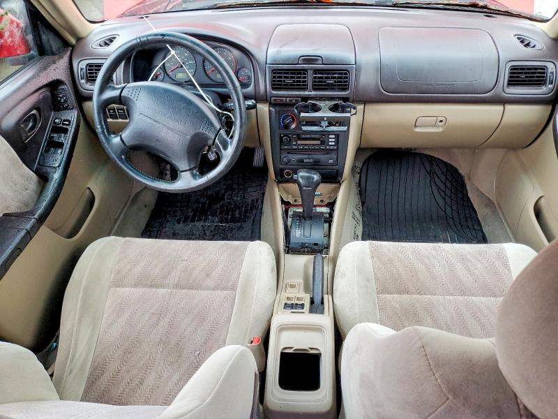 Photo 8 from auction – 2001 SUBARU FORESTER S with VIN JF1SF65681H761018