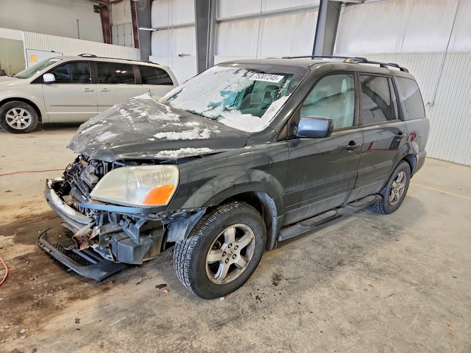 Photo 1 from auction – 2004 HONDA PILOT EX-L with VIN 2HKYF18674H514601