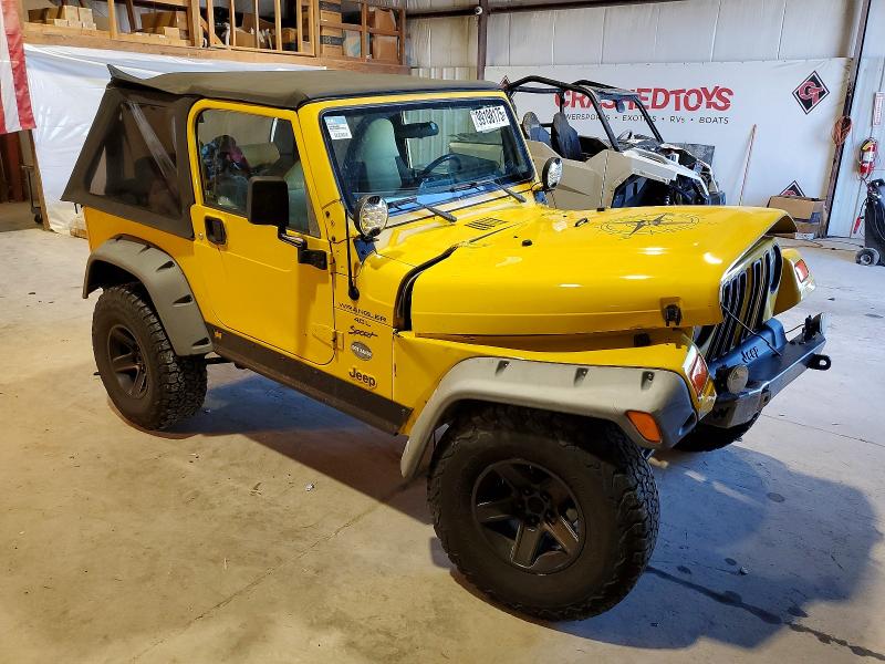Photo 4 from auction – 2001 JEEP WRANGLER / with VIN 1J4FA49S21P373725