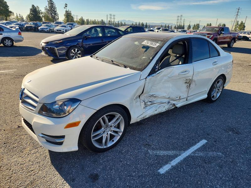 MERCEDES-BENZ C 2012 with VIN WDDGF4HB2CF849046 - Photo from auction