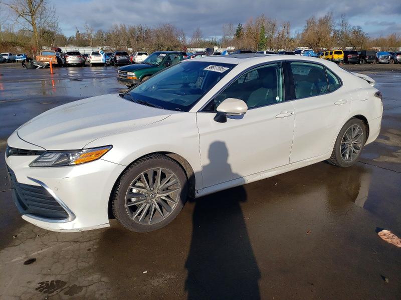 TOYOTA CAMRY 2022 with VIN 4T1F31AK0NU593166 - Photo from auction