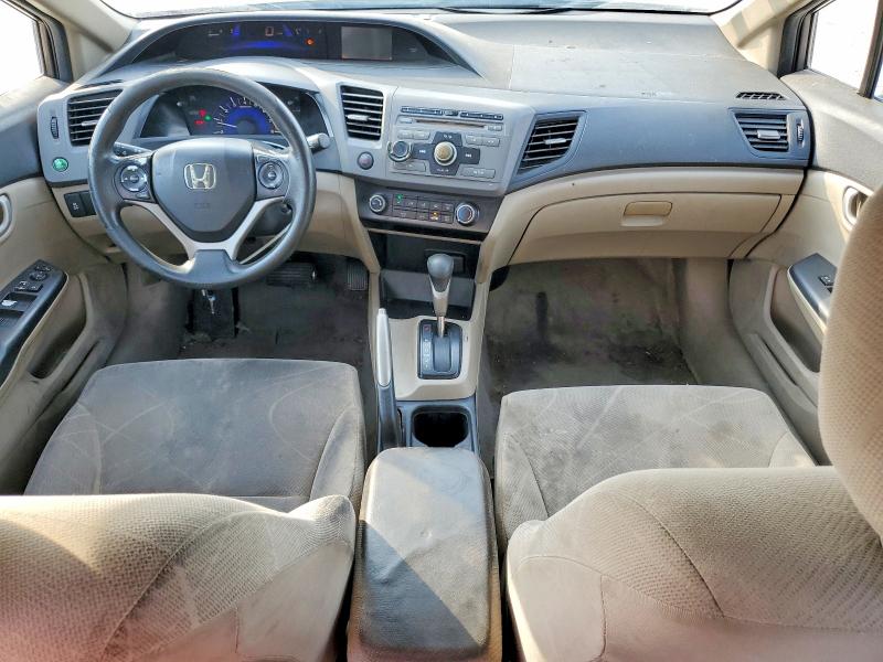 Photo 8 from auction – 2012 HONDA CIVIC LX with VIN 2HGFB2F54CH543503