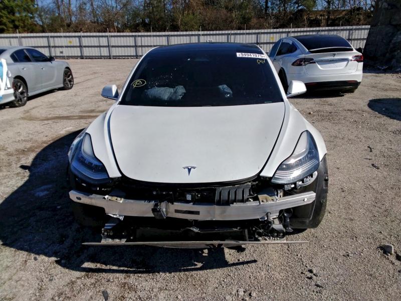 Photo 5 from auction – 2020 TESLA MODEL 3 with VIN 5YJ3E1EB8LF621121