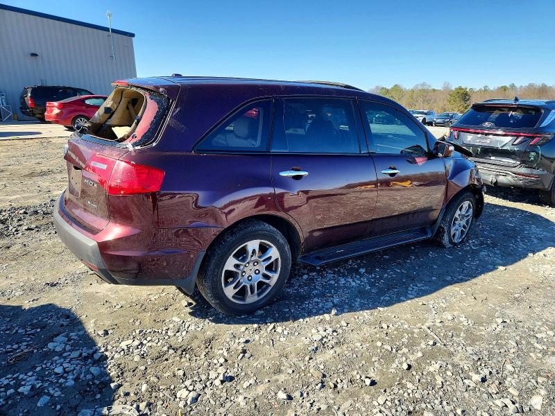 Photo 3 from auction – 2009 ACURA MDX TECHNO with VIN 2HNYD286X9H507762