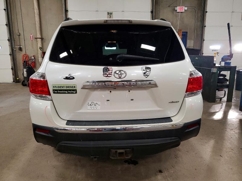 Photo 6 from auction – 2012 TOYOTA HIGHLANDER with VIN 5TDDK3EH4CS097894