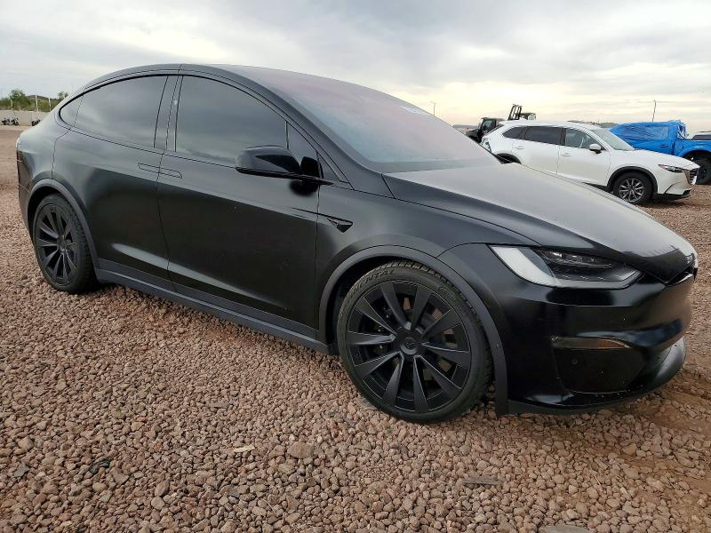 Photo 4 from auction – 2022 TESLA MODEL X with VIN 7SAXCAE58NF363626