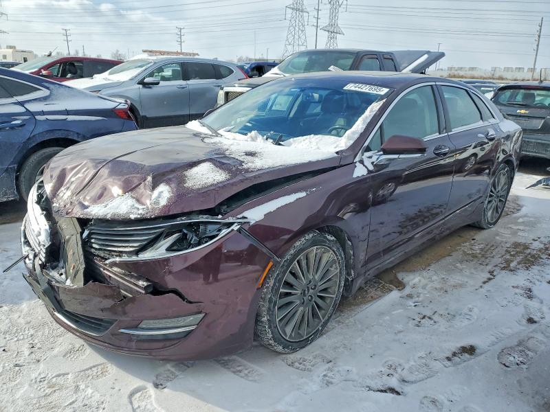 LINCOLN MKZ 2013 with VIN 3LN6L2JK8DR813956 - Photo from auction