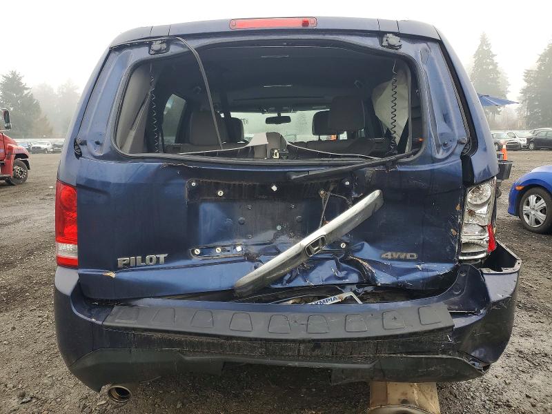 Photo 6 from auction – 2013 HONDA PILOT EXL with VIN 5FNYF4H52DB054075