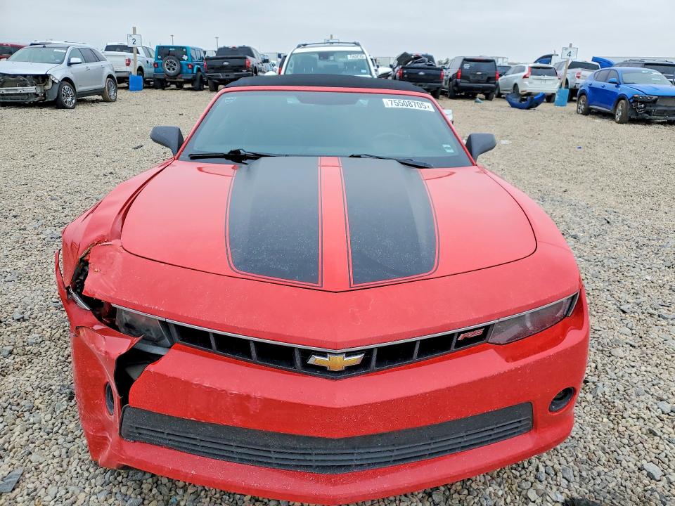 Photo 5 from auction – 2015 CHEVROLET CAMARO with VIN 2G1FF3D31F9259165