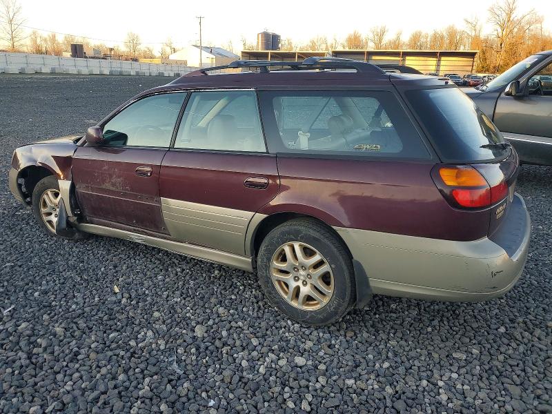 Foto 2 de la subasta – 2000 SUBARU LEGACY OUT con VIN 4S3BH686XY7671787