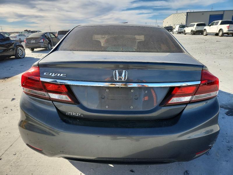 Photo 6 from auction – 2013 HONDA CIVIC LX with VIN 19XFB2F57DE058395