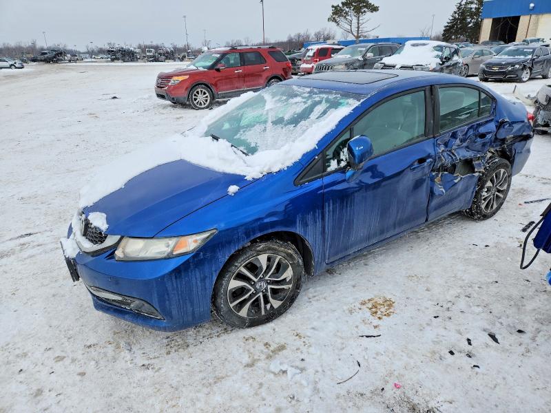 HONDA CIVIC 2013 with VIN 19XFB2F81DE087319 - Photo from auction