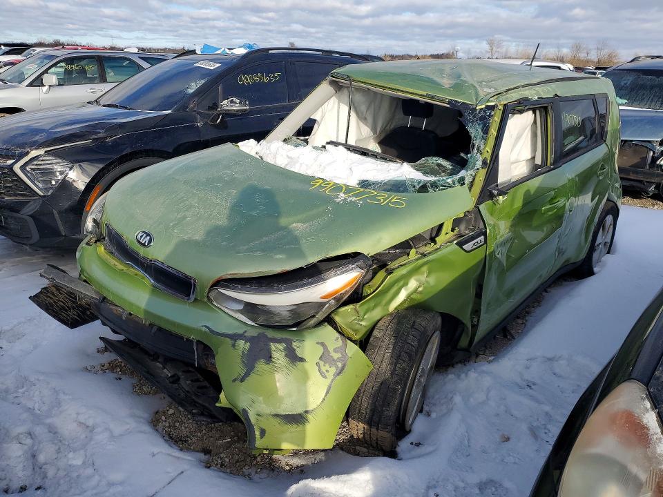KIA SOUL 2015 with VIN KNDJN2A24F7791408 - Photo from auction
