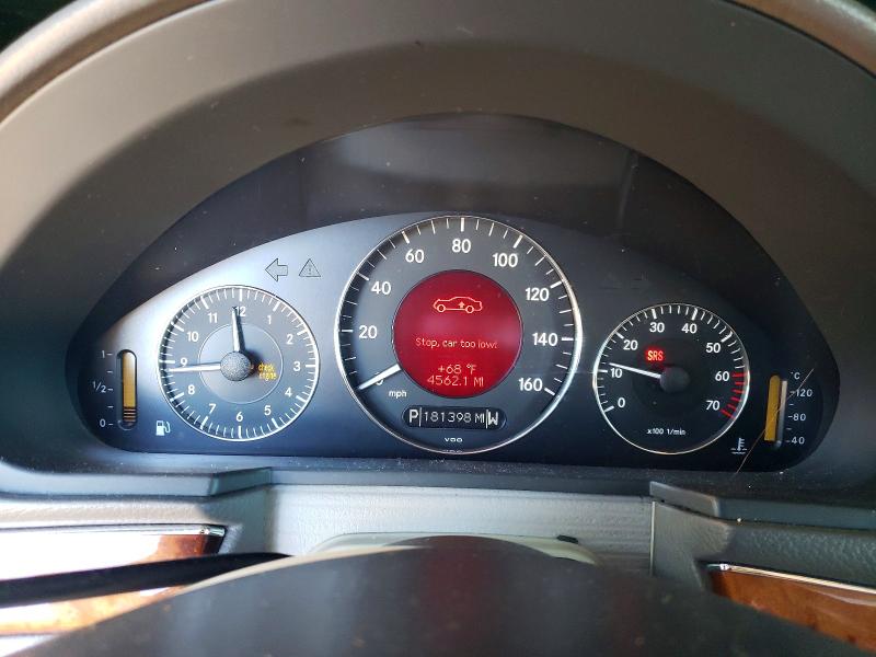 Photo 9 from auction – 2003 MERCEDES-BENZ E with VIN WDBUF70J63A160463