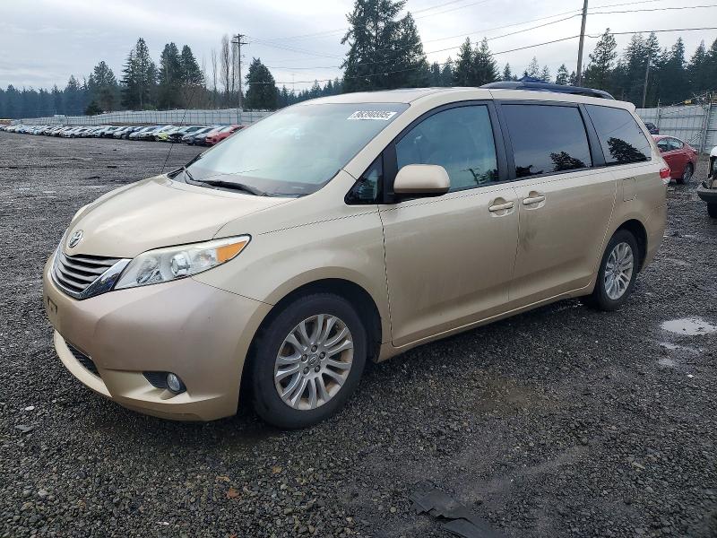 TOYOTA SIENNA XLE 2012 with VIN 5TDYK3DC2CS277222 - Photo from auction