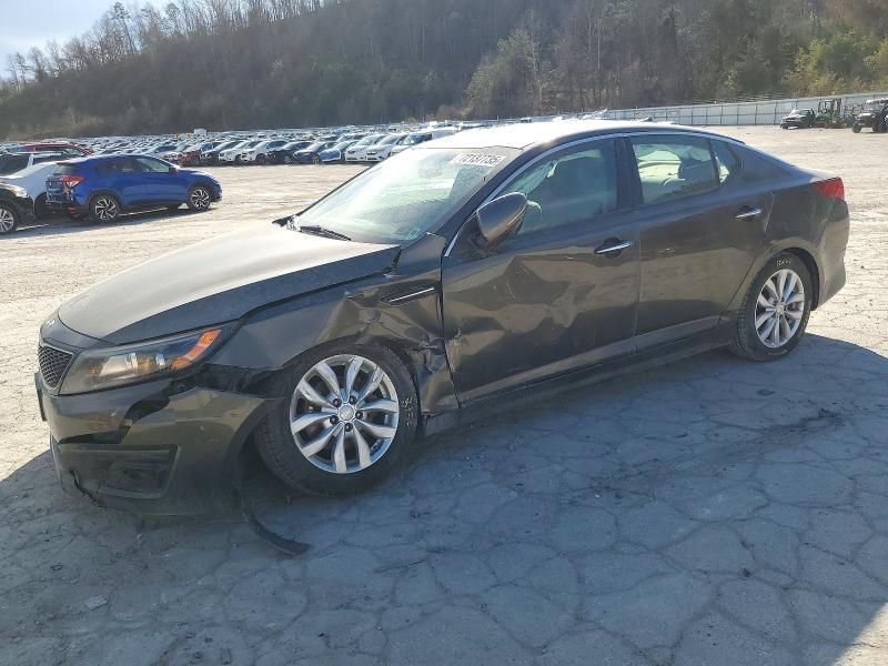 KIA OPTIMA 2014 with VIN 5XXGM4A71EG329771 - Photo from auction